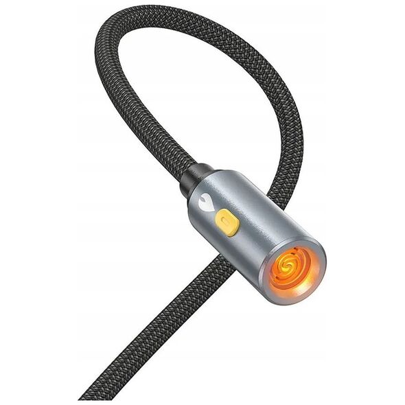 HOCO kabel USB A / Typ C do zapalniczka samochodowa UA38B 0,3 m czarny