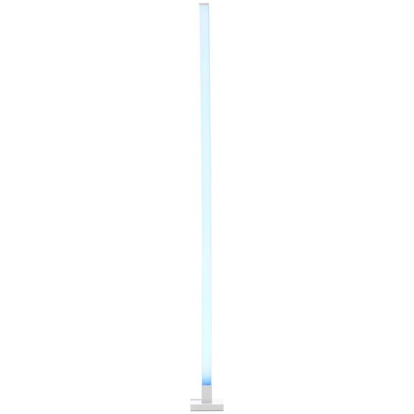 LED floor lamp BRILLIANT DONETTA, 6.5W, ICRGB, 125lm, DIM, music sensor, 150 cm, with remote control
