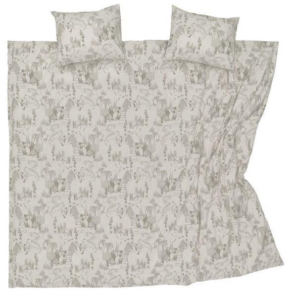 Moomin bedding set 2 pers. 240x210 Garden Party beige