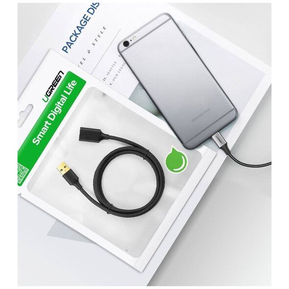 UGREEN USB 3.0 extended cable 3m (black) 6957303831272