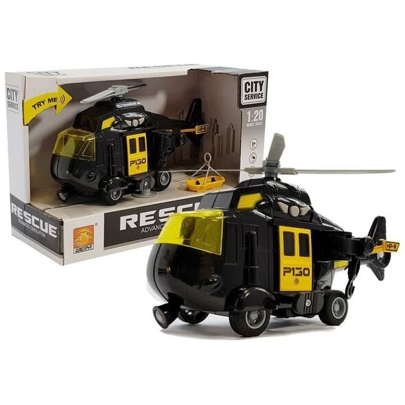 Lean Sport Helikopter Ratunkowy na baterie 1:20 Dźwięk Światła