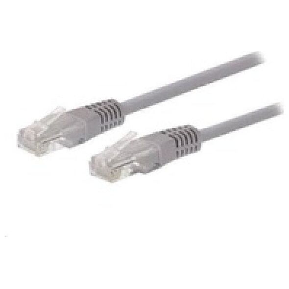 C-Tech C-TECH καλώδιο patchcord Cat5e, UTP, šedý, 1,5 m 13243580 8594125014322