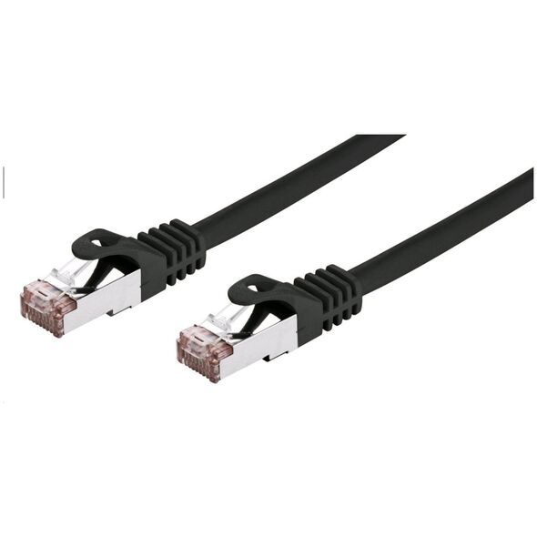 C-Tech C-TECH patch cord Cat6, FTP, μαύρο, 0,5 m 13243598 8954125014935