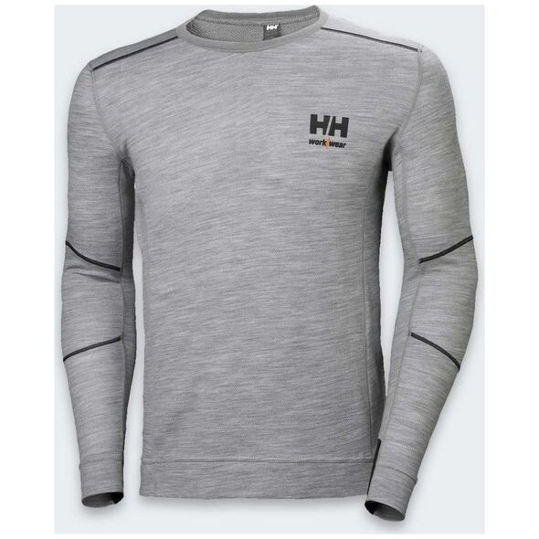 Εσωρούχο Helly Hansen HELLY HANSEN Lifa Merino Crewneck, γκρι XL 13767698 7040055683646