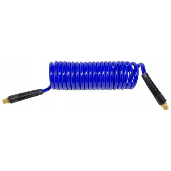 Σπειροειδής σωλήνας πολυουρεθάνης Partner 6,5mm x 5m με άκρα με σπείρωμα 1/4" (για αέρα) 14402793 5905101393813
