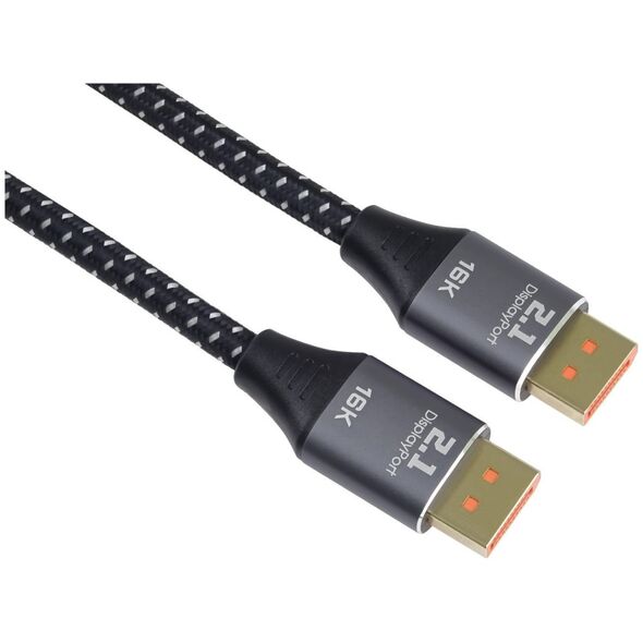Καλώδιο PREMIUMCORD DisplayPort 2.1, 16K@60Hz, 8K@120Hz, 2m 14440857 8592220026042