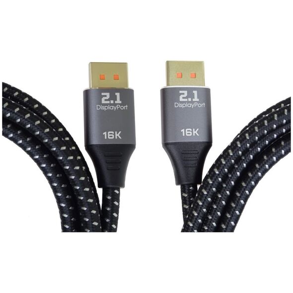 Καλώδιο PREMIUMCORD DisplayPort 2.1, 16K@60Hz, 8K@120Hz, 2m 14440857 8592220026042