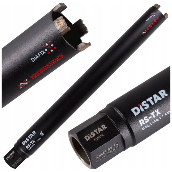 DISTAR DIAMOND CROWN RS-TX 1 1/4" 52mm x 450mm DRY