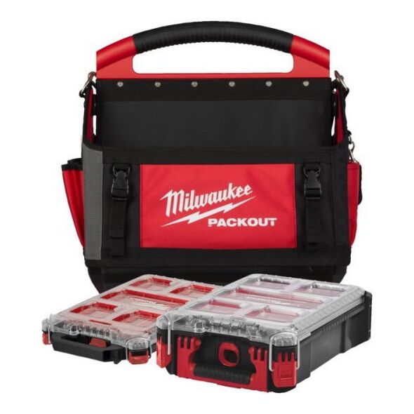 MILWAUKEE PACKOUT BAG+ORGANIZER SET