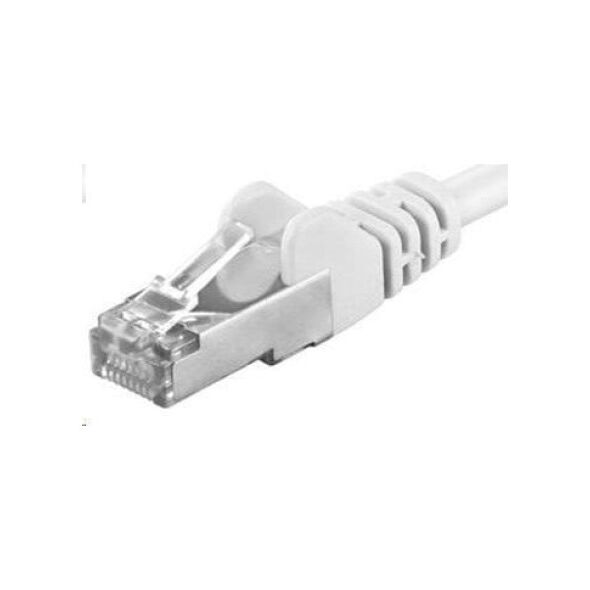 Καλώδιο Patch PremiumCord PREMIUMCORD CAT6a S-FTP, RJ45-RJ45, AWG 26/7 10m λευκό 8936393 8592220016869