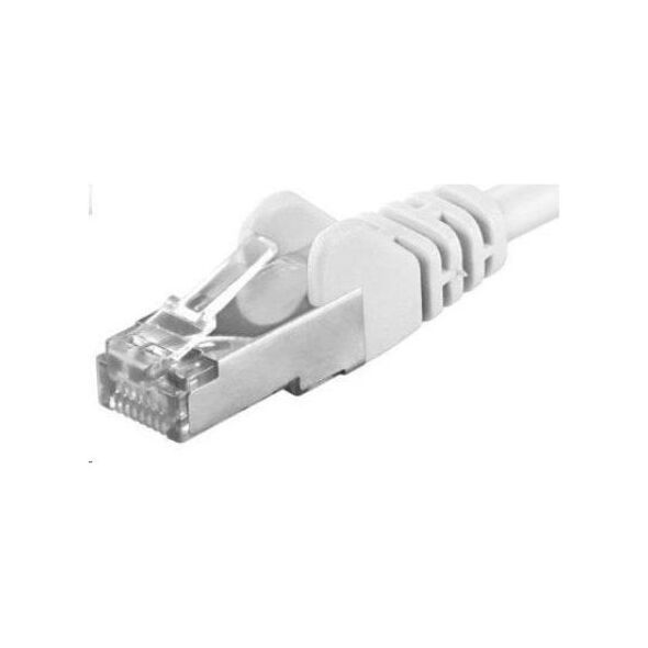 Καλώδιο Patch PremiumCord PREMIUMCORD CAT6a S-FTP, RJ45-RJ45, AWG 26/7 1m λευκό 8936397 8592220016388