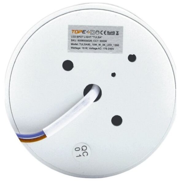 Lampa sufitowa Tope LUMINAIRE LED 15W 1350LM 3000K WHITE