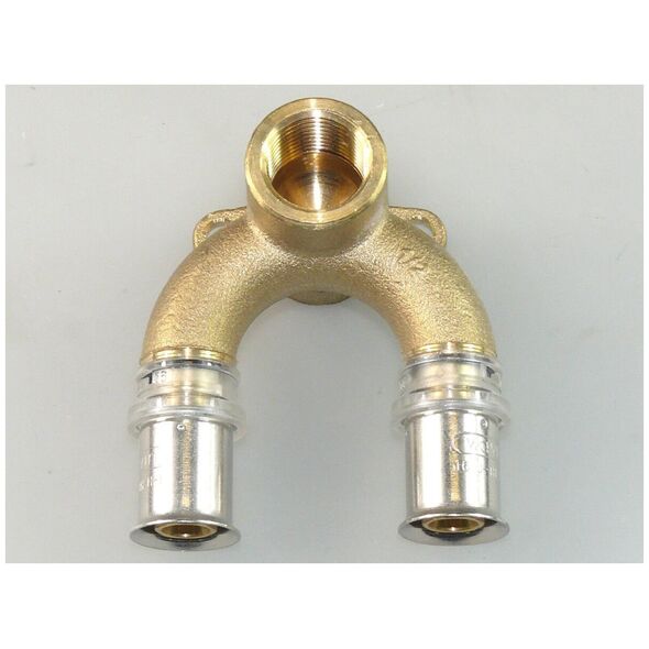 Alkotest 4066140 THROUTHHOUT WALL ELBOW 20X1/2 GW PEXAL TIGRIS M5 DZR WAVIN // PX-W.KOSC.20X1/2-M5-PRZEL 14099749 4026294958793