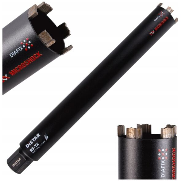DISTAR DIAMOND CROWN RS-TX 1 1/4" 62mm x 450mm DRY
