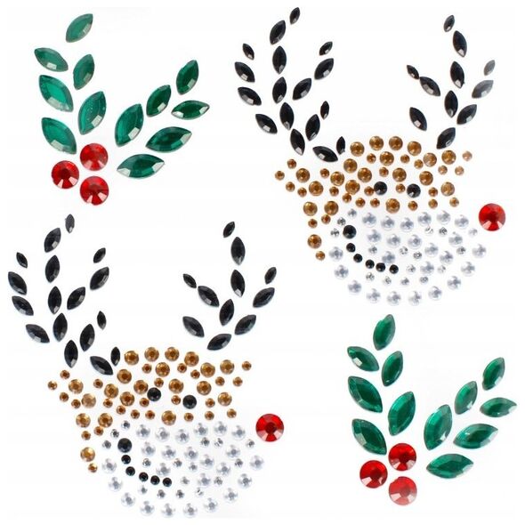 Craft with Fun OZDOBA DEK DRUCIK JABLKA BROK 9SZT CF MIX 12/144