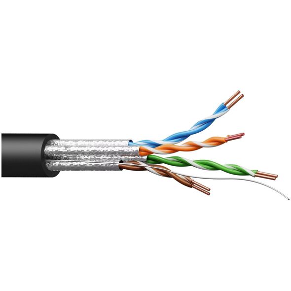 Καλώδιο δικτύου Procab PROCAB CSD570B/10 Slimline - μαύρη έκδοση CAT7 RJ45 U/FTP - 10 μέτρα 13672259 5414795049666