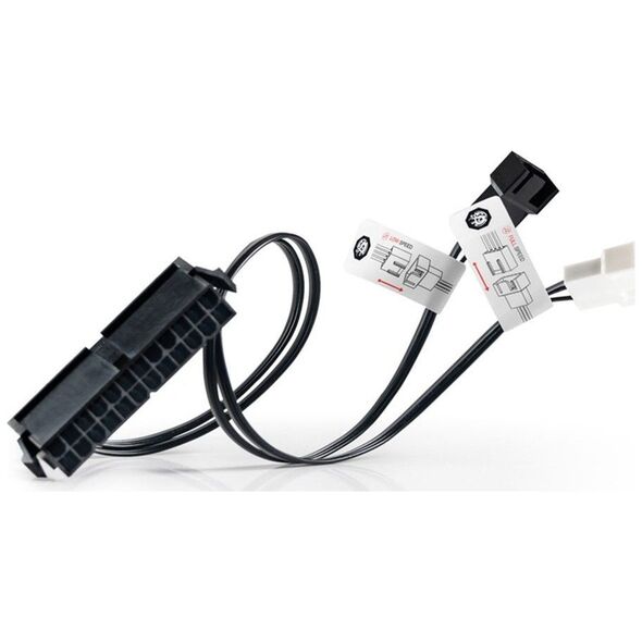 BitsPower Bitspower 24-Pin ATX - Überbrückungsstecker mit Lüfterausgang