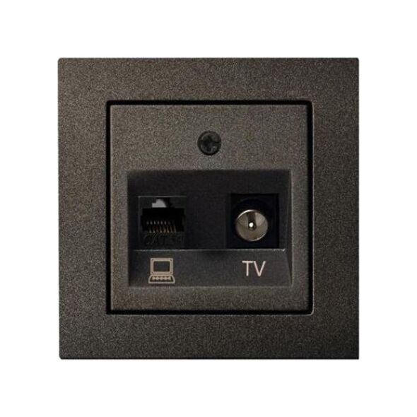 Πρίζα Liregus LIREGUS EPSILON DAT+TV WO/F ΑΝΤΡ. 13475919 4770025871799