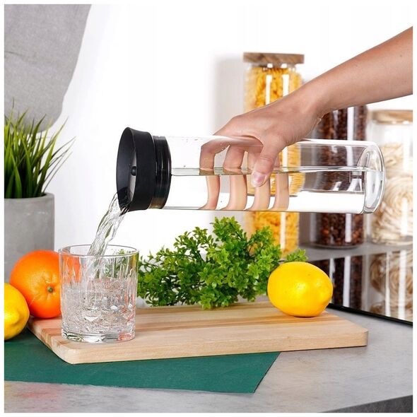PITCHER BOROSILICATE GLASS 1L