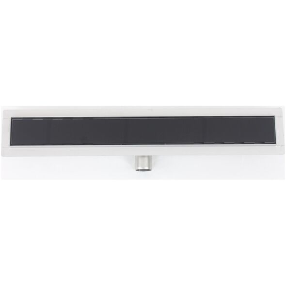 Hydroland HYDROLAND ODWODNIENIE LINIOWE SLEEK 600 CZARNE SZKŁO // OD.H.SLEEK-600-CZARNE