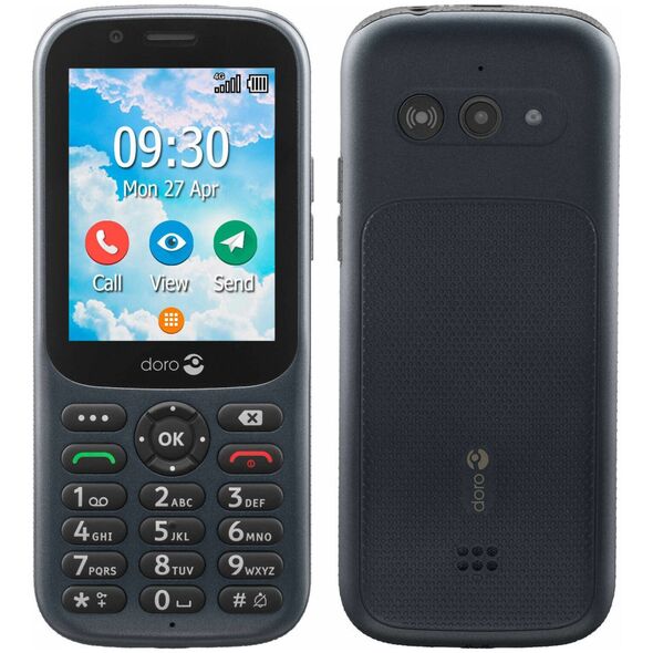 Doro Doro 730X graphite κινητό τηλέφωνο (380472) - 40-47-1184 8284536 7322460080327