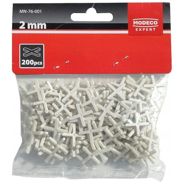 EXPERT SPACERS FOR Tile Tile 1 MM 200 PCS CLIP-STRIP [EXPERT] - 1 πακέτο 11230333 5906757001343