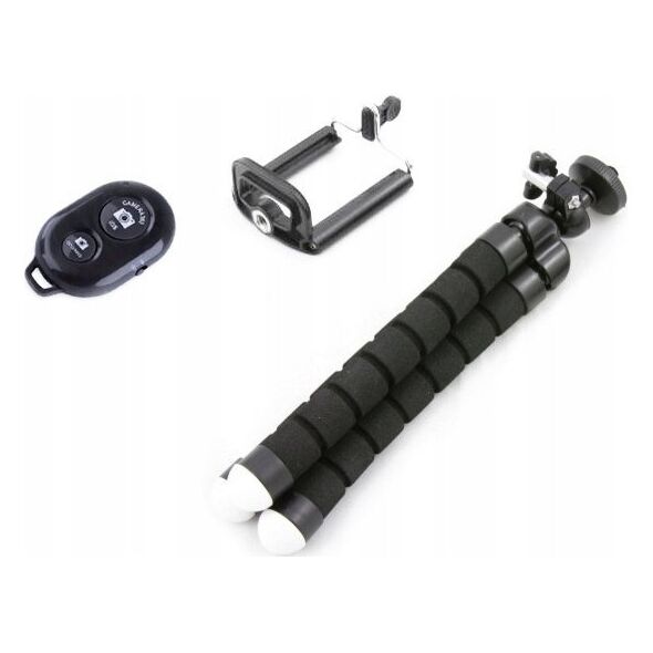 Xrec Tripod Selfie Set 3in1 Flexible Tripod + Τηλεχειριστήριο τηλεφώνου 11730601 5904647812109