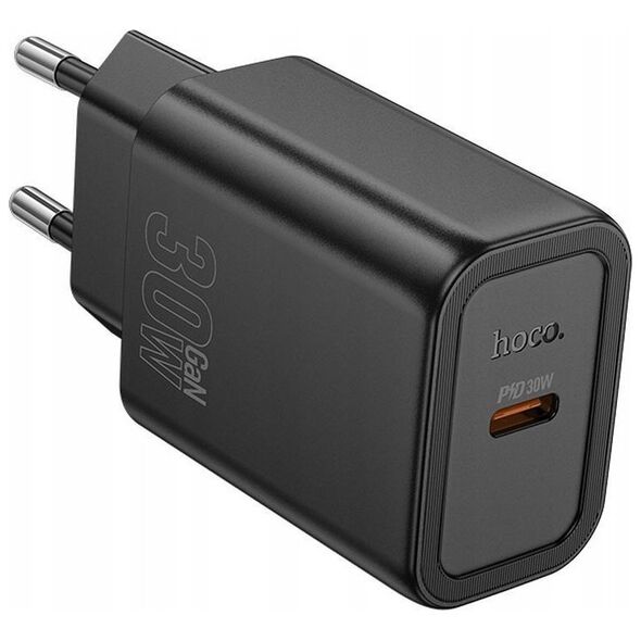 HOCO ładowarka sieciowa Typ C PD QC 30W N62 czarna