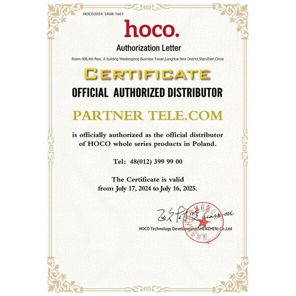 HOCO ładowarka sieciowa Typ C PD QC 30W N62 czarna