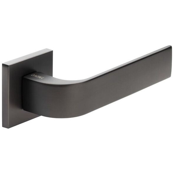 Door handle INOVO VENTO 888 SLIM, square, graphite color.