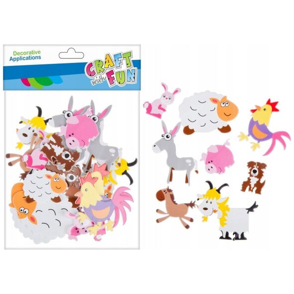 Craft with Fun CF EVA ΔΙΑΚΟΣΜΗΣΗ ΣΠΙΤΙ ΖΩΩΝ 22ΤΕΜ. 12/288 7615701 5908275110880