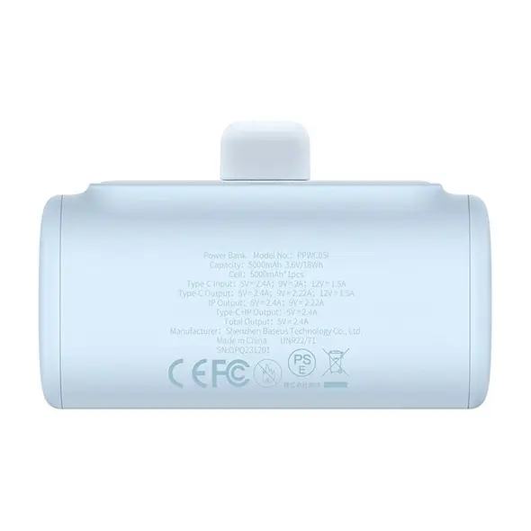 Powerbank OS-Baseus Compact IP 5000mAh 20W (blue)