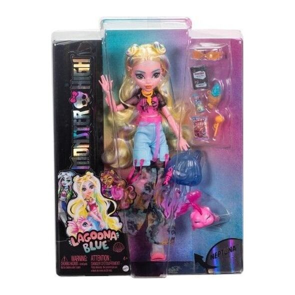 Monster High Lagoona Blue Lalka podstawowa HXH75