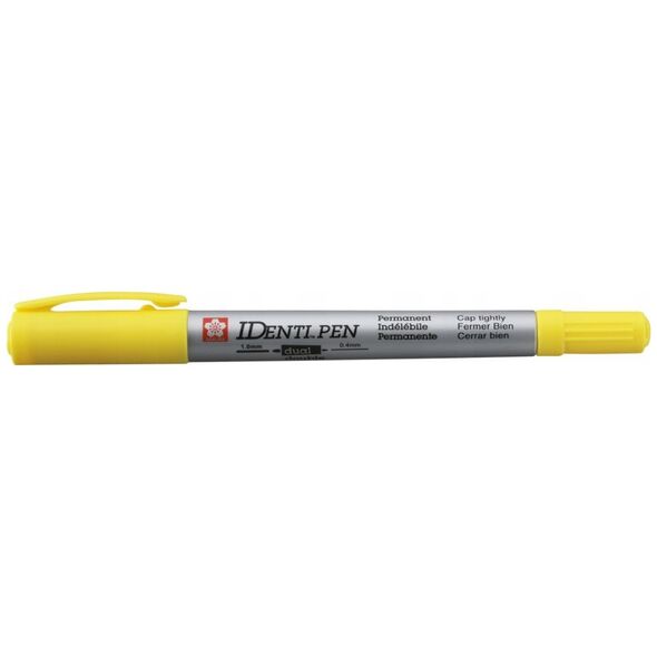 BRUYNZEEL SAKURA Πένα Sakura Identi Dual Marker 3 Κίτρινο 9232874 84511365087