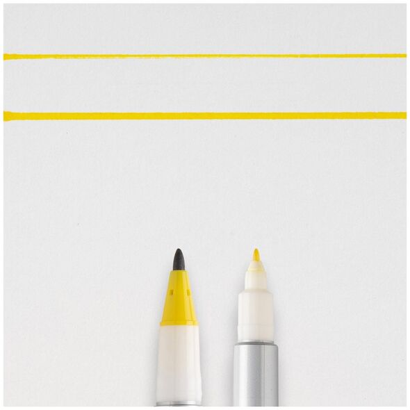 BRUYNZEEL SAKURA Πένα Sakura Identi Dual Marker 3 Κίτρινο 9232874 84511365087