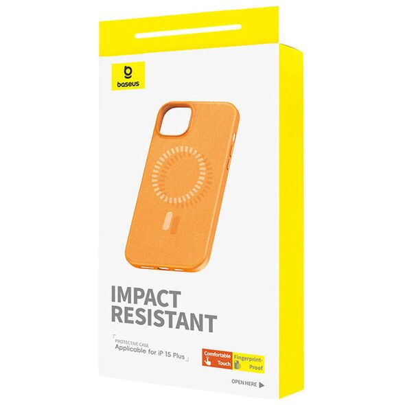 Baseus Fauxther Series Apple iPhone 15 Plus / 14 Plus (orange)