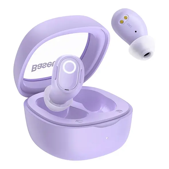 Baseus Bowie WM02 OS wireless headphones TWS Bluetooth 5.3 purple