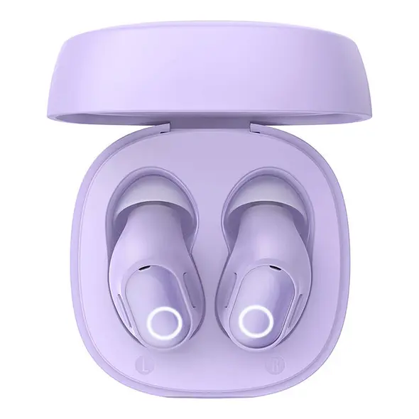 Baseus Bowie WM02 OS wireless headphones TWS Bluetooth 5.3 purple