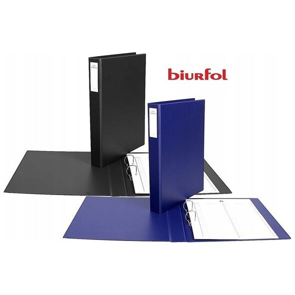 Segregator Biurfol Segregator do akt osobowych Biurfol A4/4cm 2R granatowy, GRANATOWY