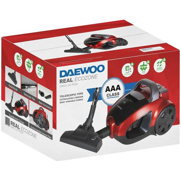 Ηλεκτρική σκούπα Daewoo DAEWOO DWCC-331TR/3A Dulkių siurblys (Ciklonini) 13442887 5999570750000