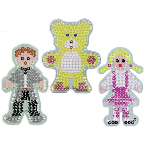 LeanToys Zestaw DIY Koraliki Do Prasowania Szablony 9000 Sztuk