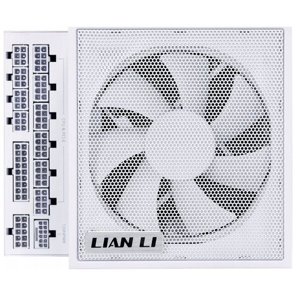 Zasilacz Lian Li Lian Li EDGE EG1300 80 PLUS Platinum Netzteil, PCIe 5.1, ATX 3.1 - 1300 Watt, wei