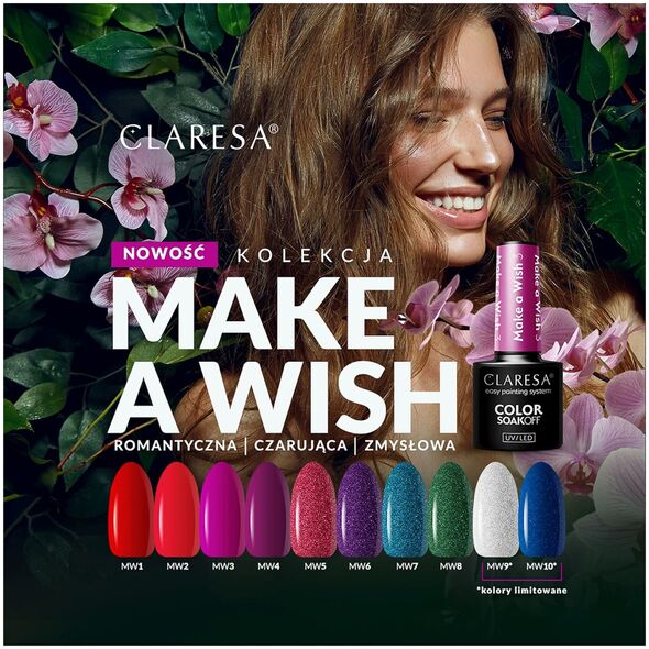 Activeshop CLARESA Lakier hybrydowy Make a wish 2 -5g