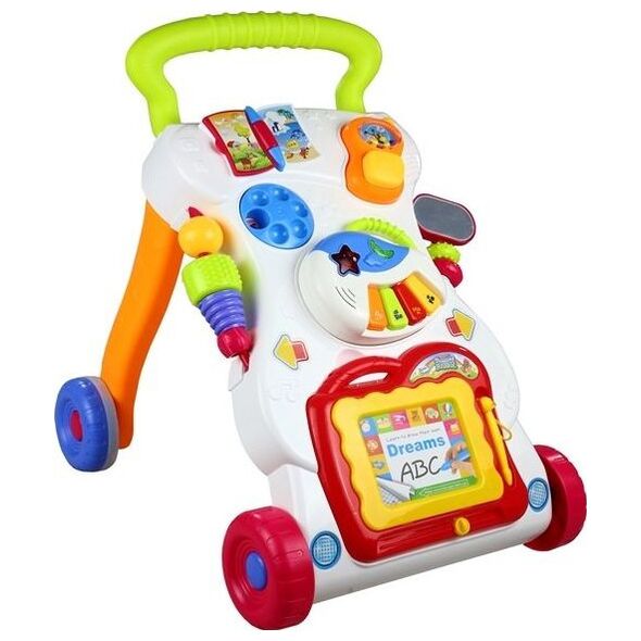 Lean Sport Pchacz Chodzik Telefon Pianinko Znikopis 3w1