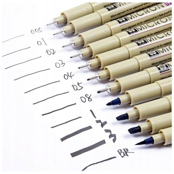 BRUYNZEEL SAKURA Sakura Pigma 04 Micron Fineliner 49 Μαύρο 0,4mm 8702408 84511342132