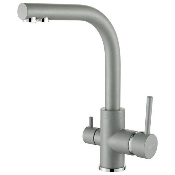 βρύση κουζίνας Aquasanita Aquasanita AQVADUO βρύση 2663-202 Alumetalik 9014384 8034073344398