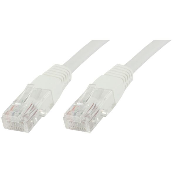 MicroConnect RJ-45/RJ-45 kat.5e U/UTP Biały 10szt. 2m (V-UTP502WVP)