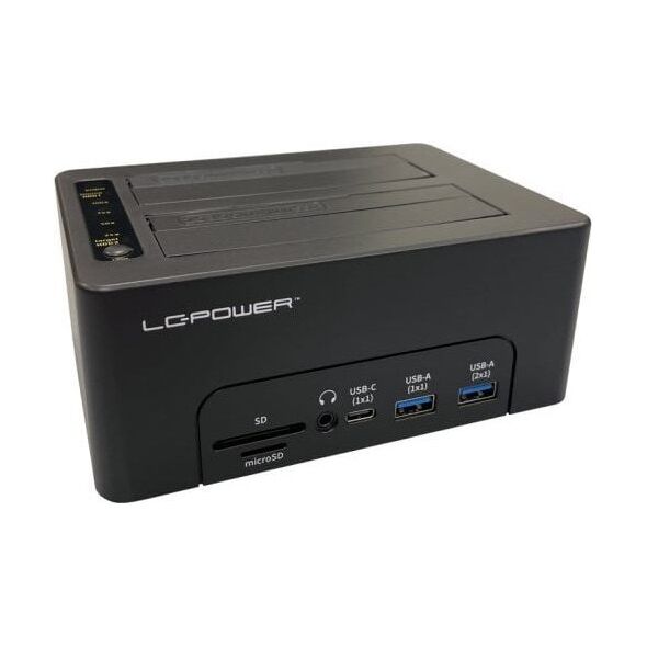 LC-Power LC-Power LC-DOCK-C-MULTI-HUB USB3.2 Dockingn Station 2.5/3.5 λιανική 14138602 4262443280227