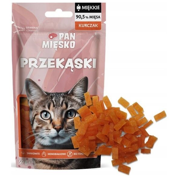 Przysmak dla kota Przekąski Kurczak (dorosły) 50g