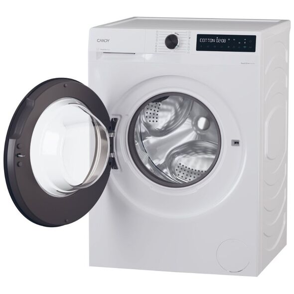 Candy Washing Machine | BR 410B8-S | Energy efficiency class A | Front loading | Washing capacity 10 kg | 1400 RPM | Depth 60 cm | Width 60 cm | Display | LED | Steam function | Wi-Fi | White